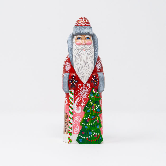 Hand-carved   Grandfather Frost Figurine