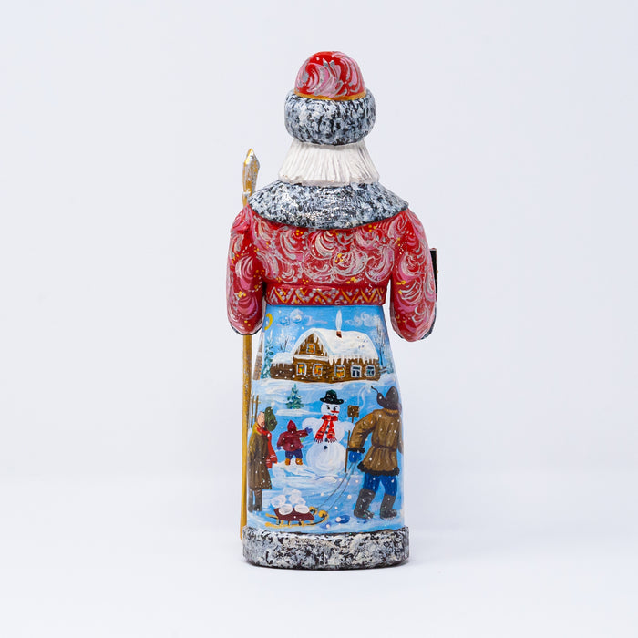 Hand-carved   Grandfather Frost Figurine