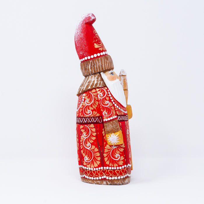 Hand-carved   Grandfather Frost Figurine