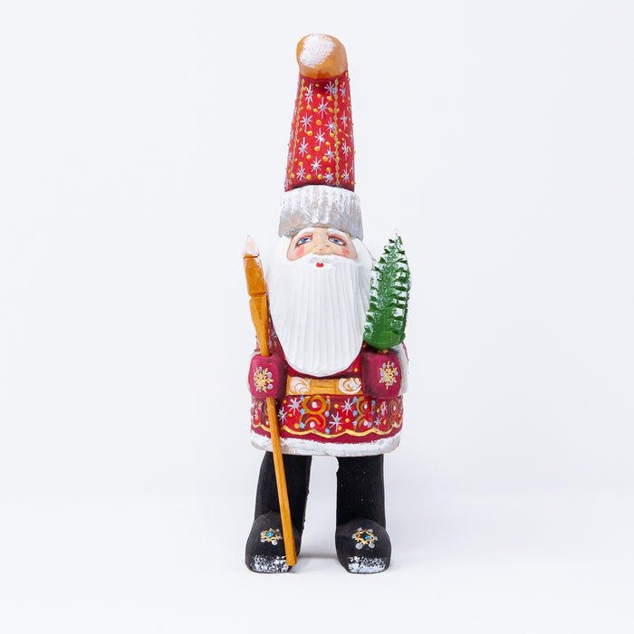 Hand-carved   Grandfather Frost Figurine