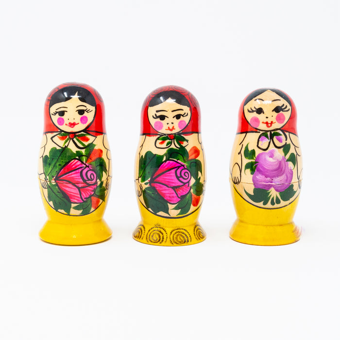 Traditional Semionovo – Set of 3 (Multiple Designs Option)