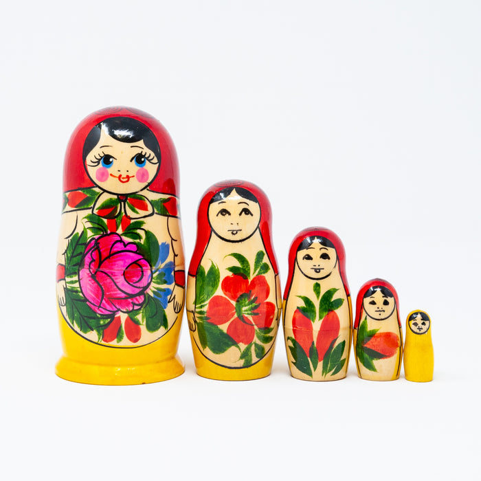 Traditional Semionovo – Set of 5 (Two Colour Options)