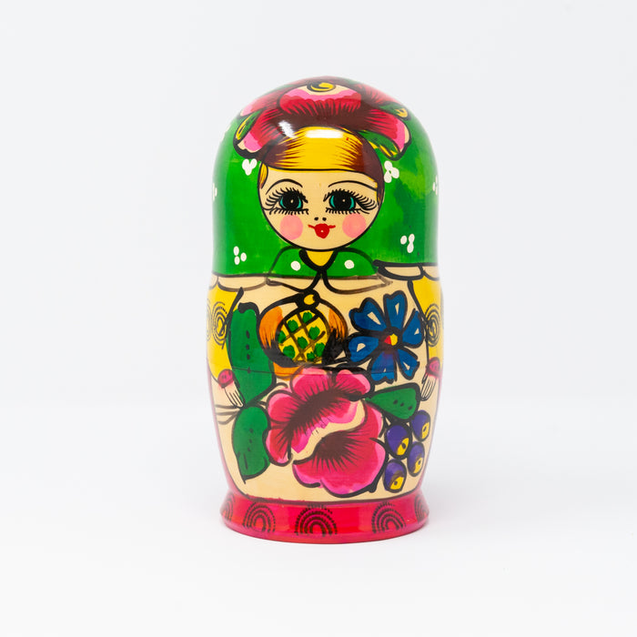 Traditional Polkhovsky Maidan Doll – Set of 5 (Multiple Colour Options)