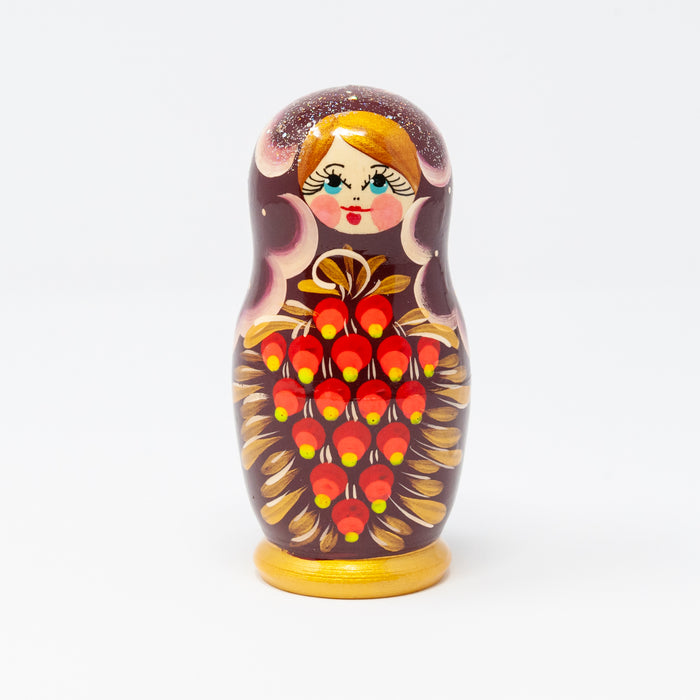 Rowan Berry Folk Artisan Doll – Set of 5 (Multiple Colour Options)