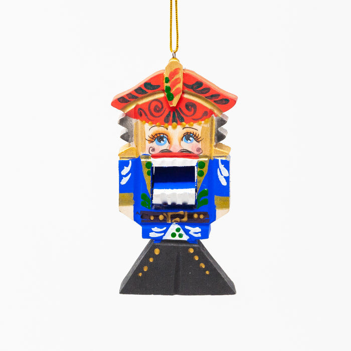 Nutcracker Ornament (Multiple Colour Options)