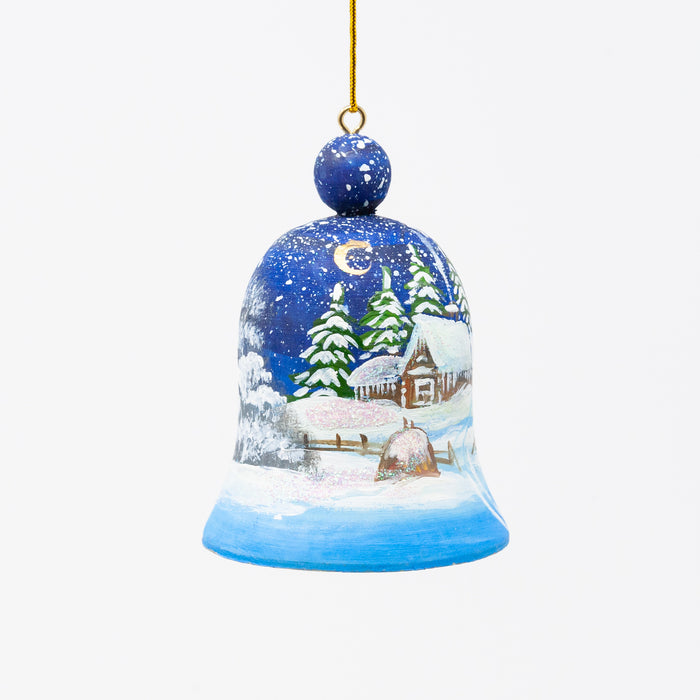 Ornate Bell Ornament (Multiple Colour Options)