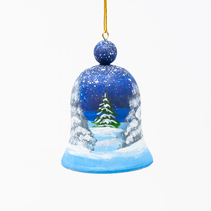 Ornate Bell Ornament (Multiple Colour Options)