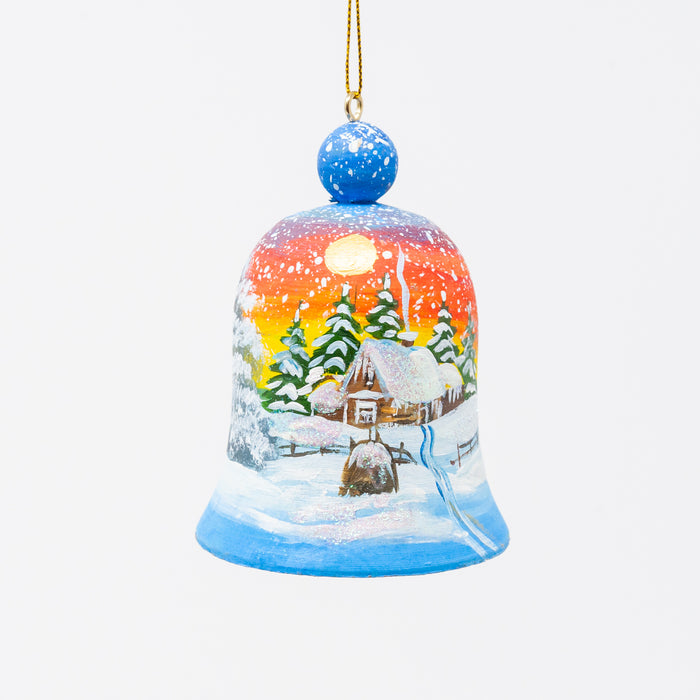 Ornate Bell Ornament (Multiple Colour Options)