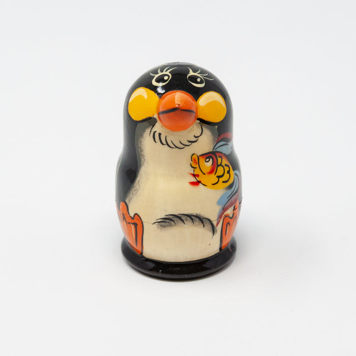 Mini Black Penguin – Set of 5