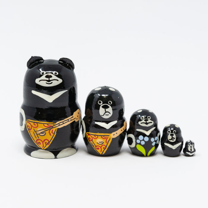 Mini Himalayas/Tibetan Moon Bear – Set of 5