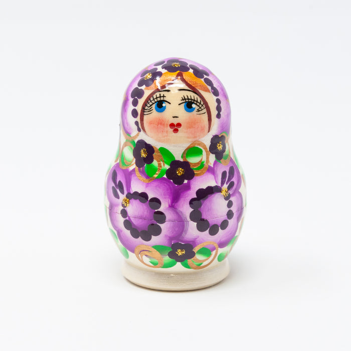 Miniature Floral Doll – Set of 5 (Multiple Colour Options)