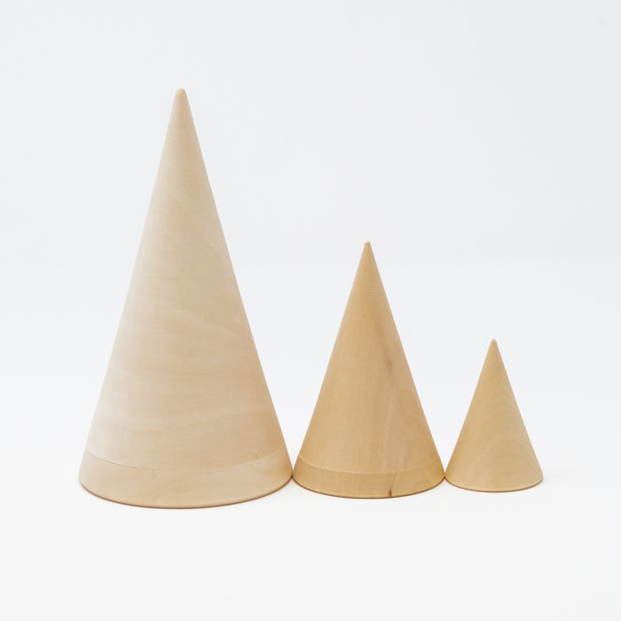 Large 3 Pieces Cone-shaped Blank