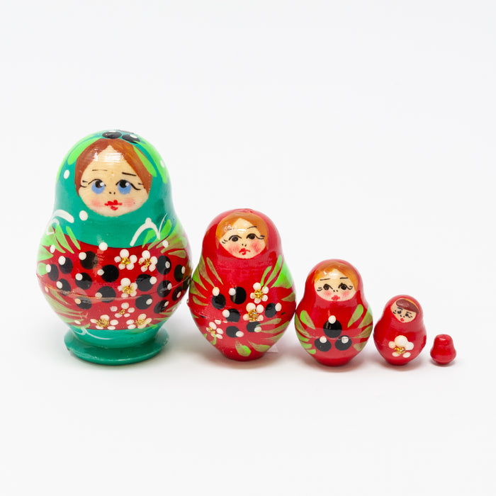 Miniature Berries Doll – Set of 5 (Multiple Colour Options)