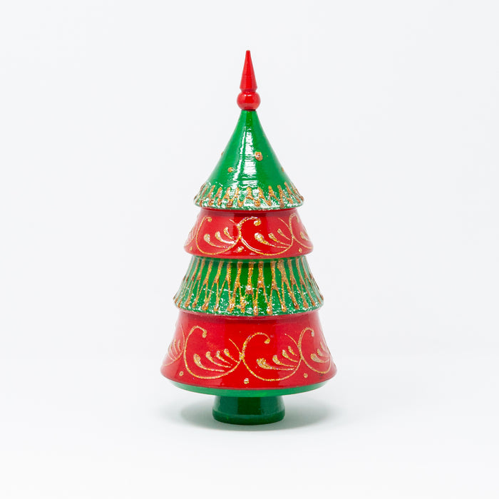 Nesting Gold Christmas Tree (Two Colour Options)