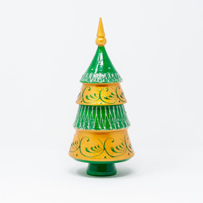 Nesting Gold Christmas Tree (Two Colour Options)