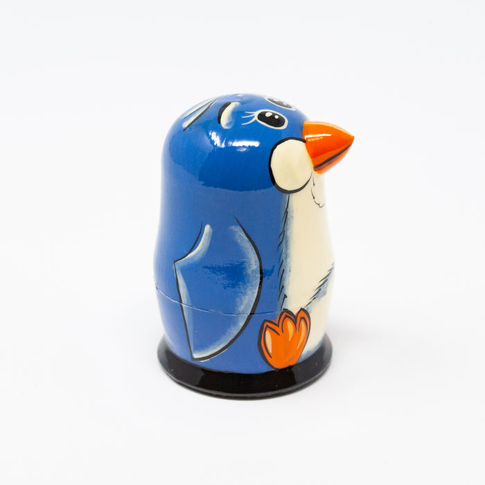 Mini Blue Penguin – Set of 5