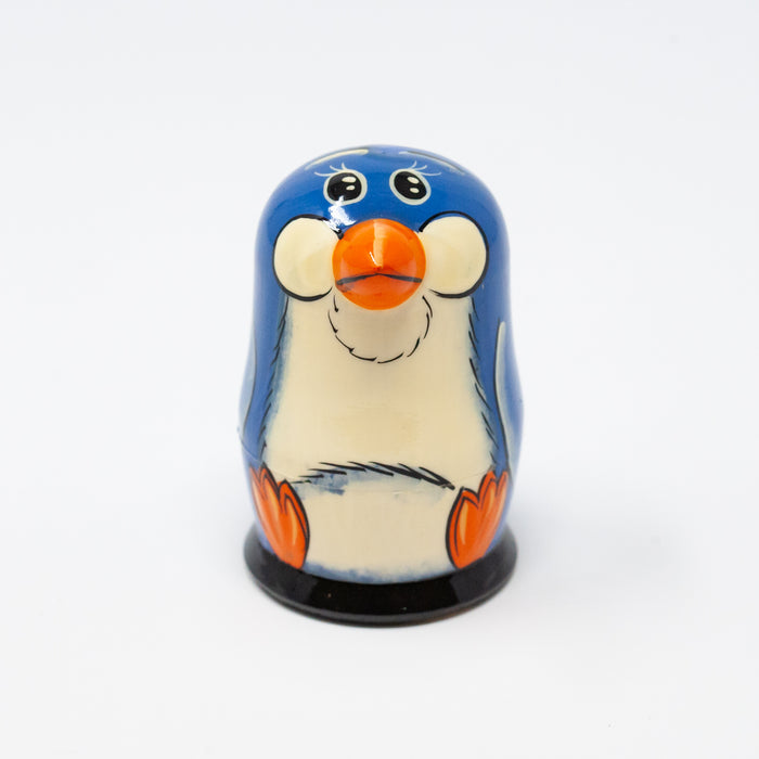 Mini Blue Penguin – Set of 5