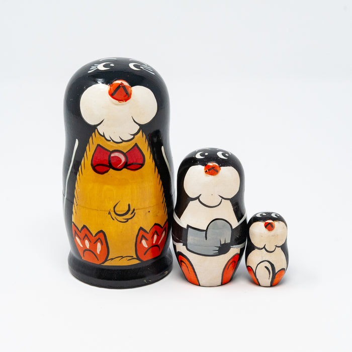 Penguin - Set of 3 (Two Colour Options)