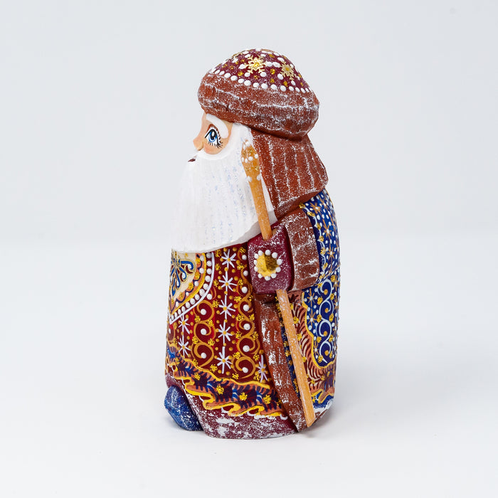 Hand-carved   Grandfather Frost Figurine