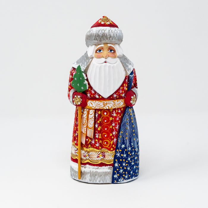 Hand-carved   Grandfather Frost Figurine