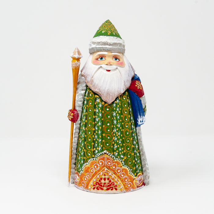 Hand-carved  Grandfather Frost Figurine