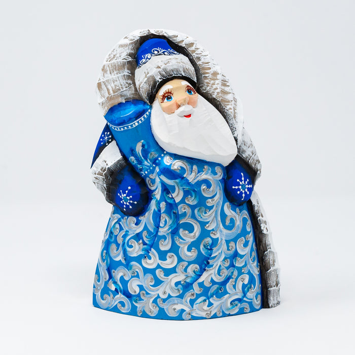 Hand-carved   Grandfather Frost Figurines (Two Colour Options)