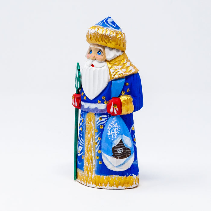 Hand-carved Grandfather Frost Figurine (Multiple Colour Options)